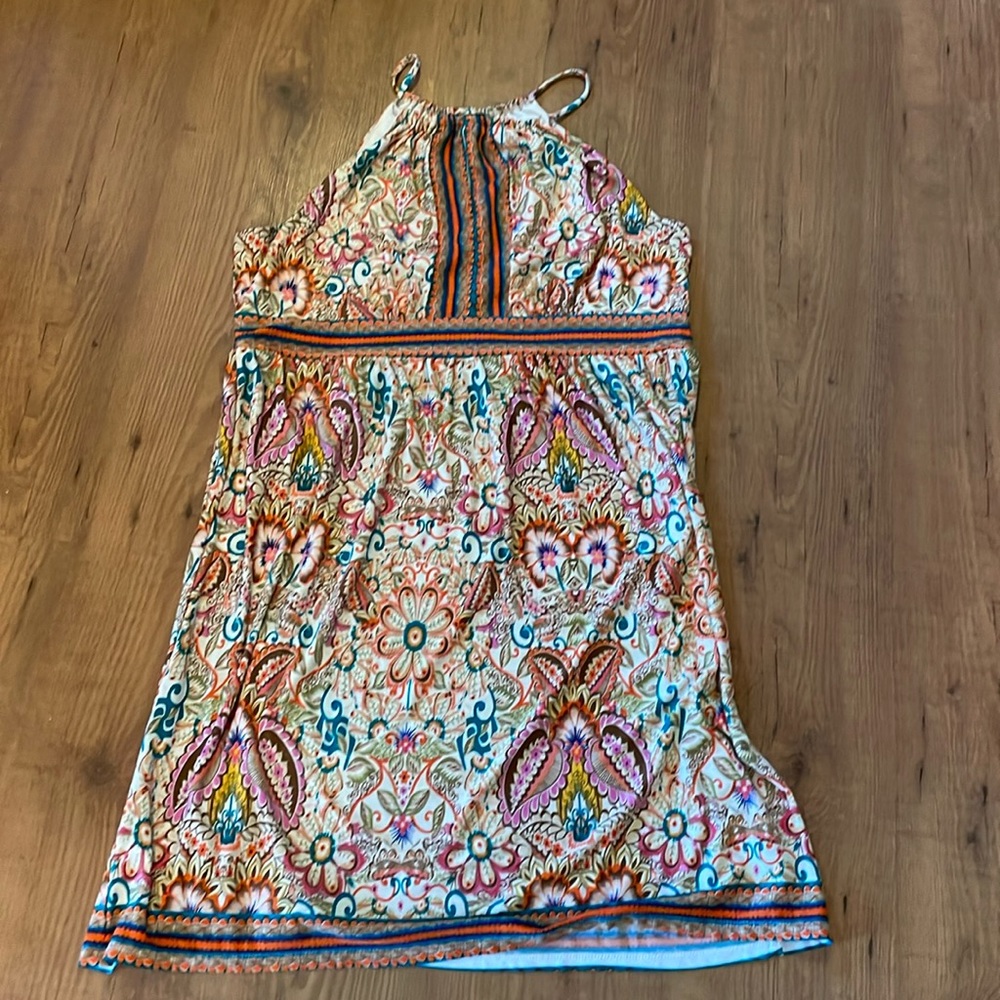 Jessica flowered sundress.